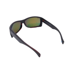 Lentes Maui Jim Hawaii Lava Equator Matte Blk W/Red Int