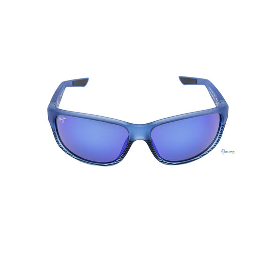 Lentes Maui Jim Blue Hawaii Kaiwi Channel Blu Blk Stripe