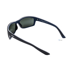 Lentes Maui Jim Grey Kanaio Coast Matte Black/White/Blue