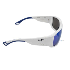 Lentes Maui Jim Blue Hawaii Keha Matte White