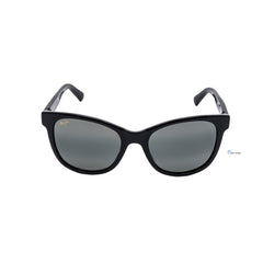 Lentes Maui Jim Grey Kiopaa Shiny Black