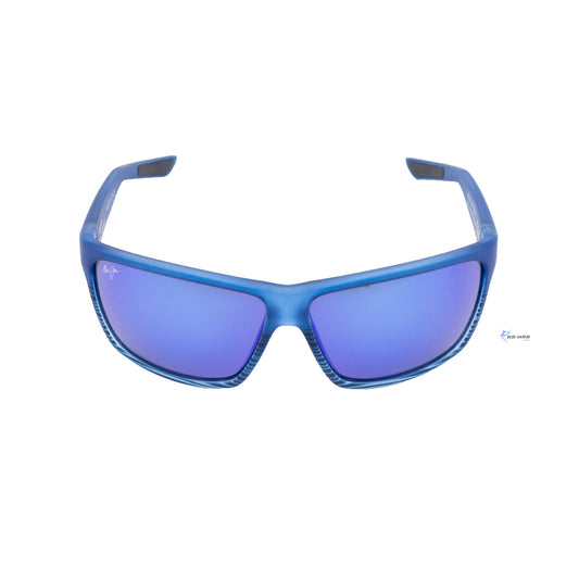 Lentes Maui Jim Blue Hawaii Alenuihaha Blue Black Stripe