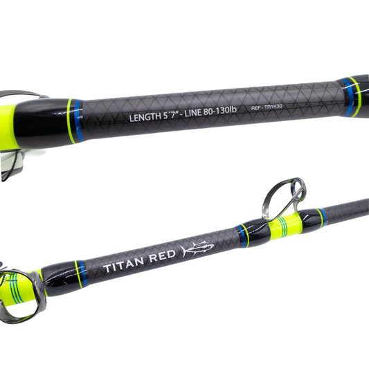 Caña Höwk Titan Red Curve Handle