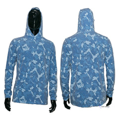 Aftco Jersey Ocean Bound PRTD HD Blue Grander Camo M63229