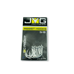 Anzuelos Jyg Pro Para Asistentes 3/0 10Pz