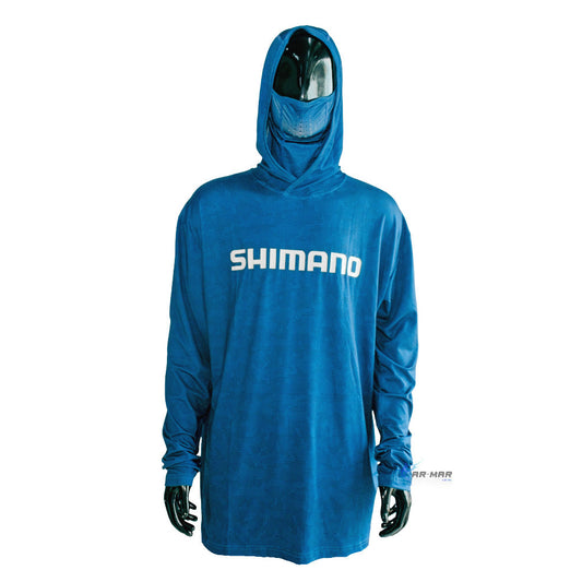 Jersey De Pesca Shimano Camuflaje Azul