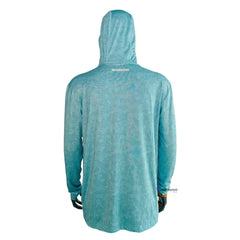 Jersey De Pesca Shimano Camuflaje Verdeazulado