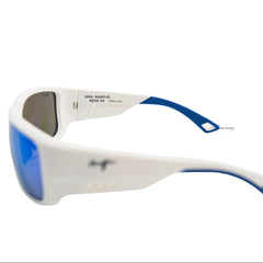 Lentes Maui Jim Blue Hawaii Keha Matte White