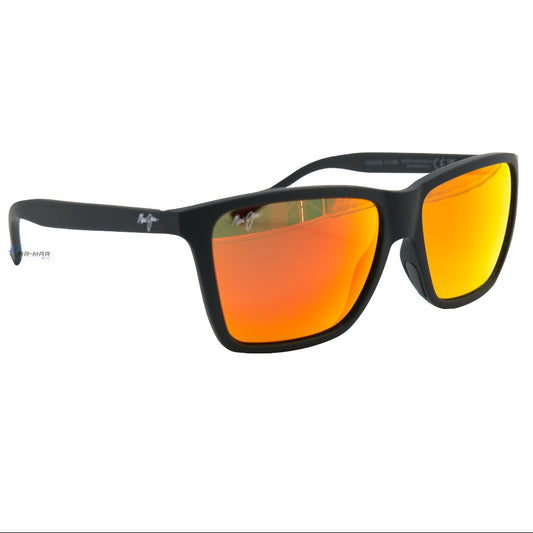 Lentes Maui Jim Hawaii Lava Cruzem Black Matte