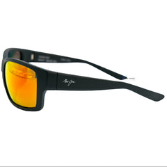 Lentes Maui Jim Hawaii Lava Mangroves Black Mate