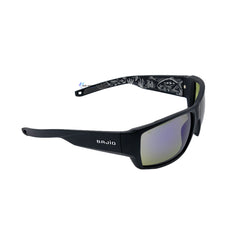 Lentes Bajío VEGA Black Matte Green Mirror Glass VEG2DF112