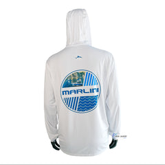 Marlini Capital Jersey Dri-Fit Logo Manga Larga Blanca Talla XL