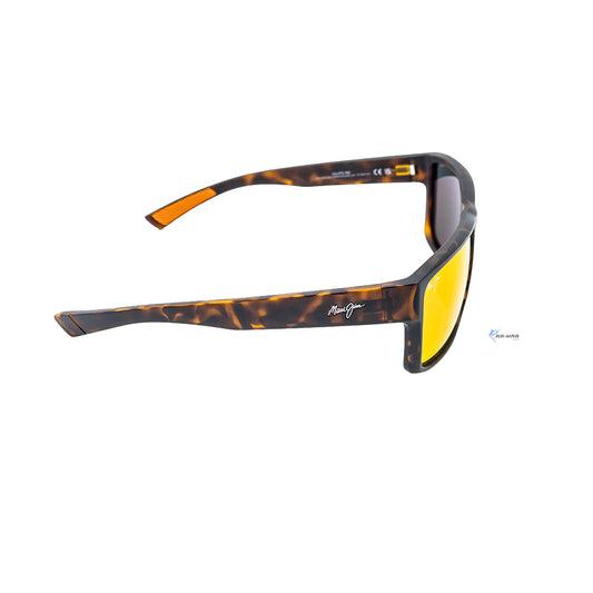 Lentes Maui Jim Hawaii Lava Uila Mtt D.Havana W/Orange