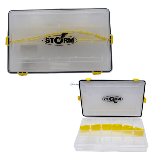 Caja Organizadora Storm Clips Amarillos 35.5x23x5cm 16STORGL
