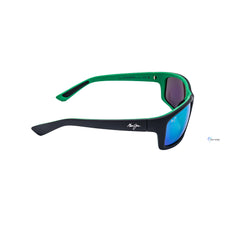 Lentes Maui Jim Mauigreen® Kanaio Coast Matte Black/Green