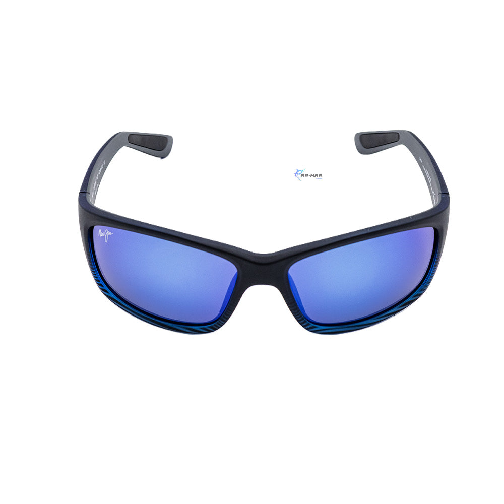 Lentes Maui Jim Blue Hawaii Kanaio Coast Matte Trans Blue