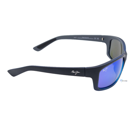 Lentes Maui Jim Blue Hawaii Kanaio Coast Matte Trans Blue