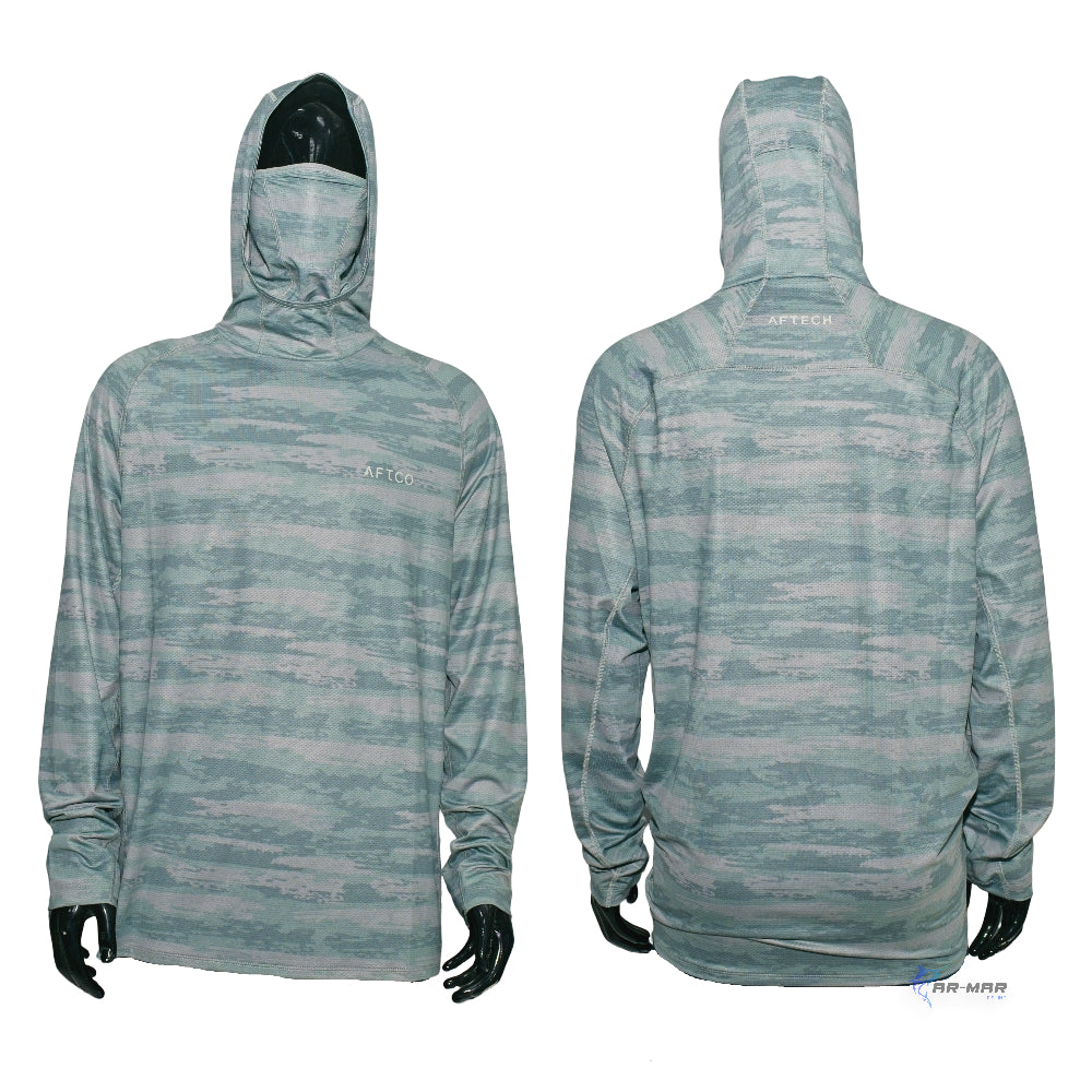Aftco Jersey Adapt Sunmask HD Jade Shoreline Camo M63161