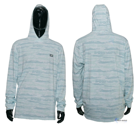 Aftco Jersey Ocean Bound PRTD HD Mint Shoreline Camo M63229