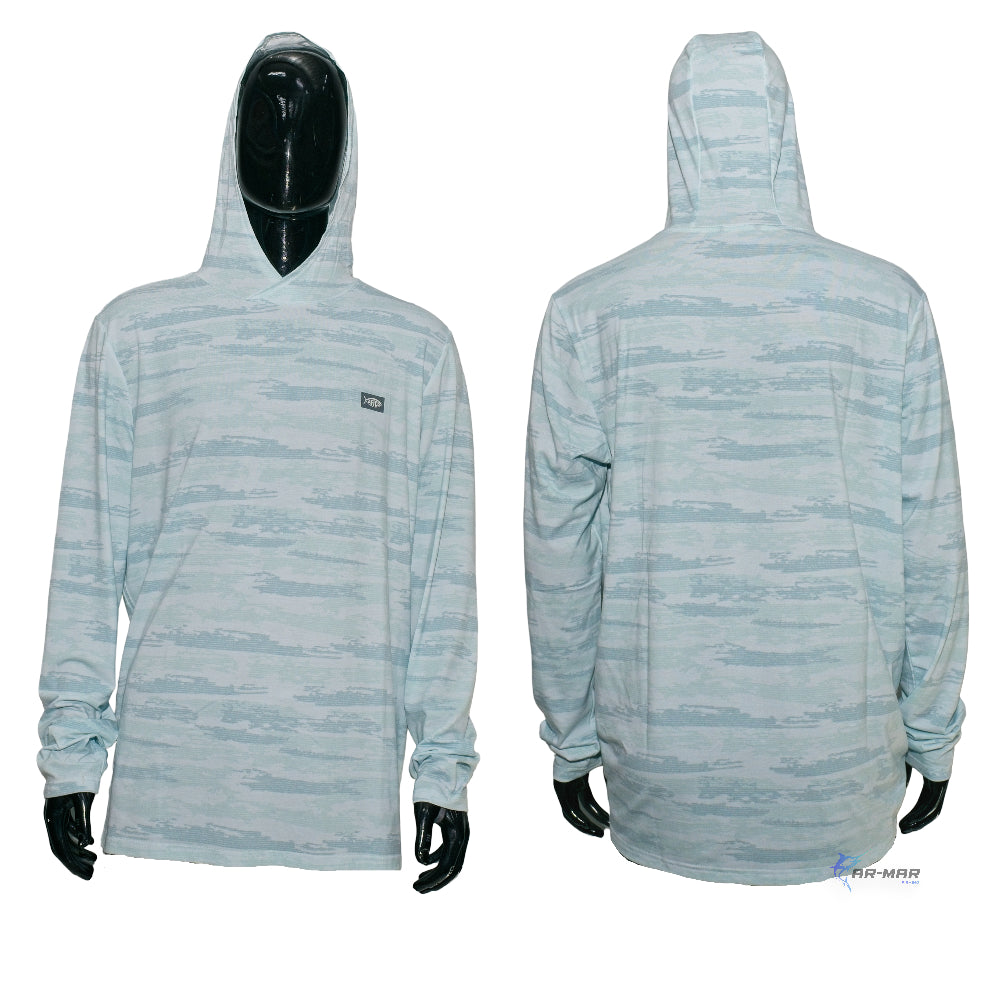 Aftco Jersey Ocean Bound PRTD HD Mint Shoreline Camo M63229