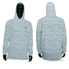 Aftco Jersey Ocean Bound PRTD HD Mint Shoreline Camo M63229