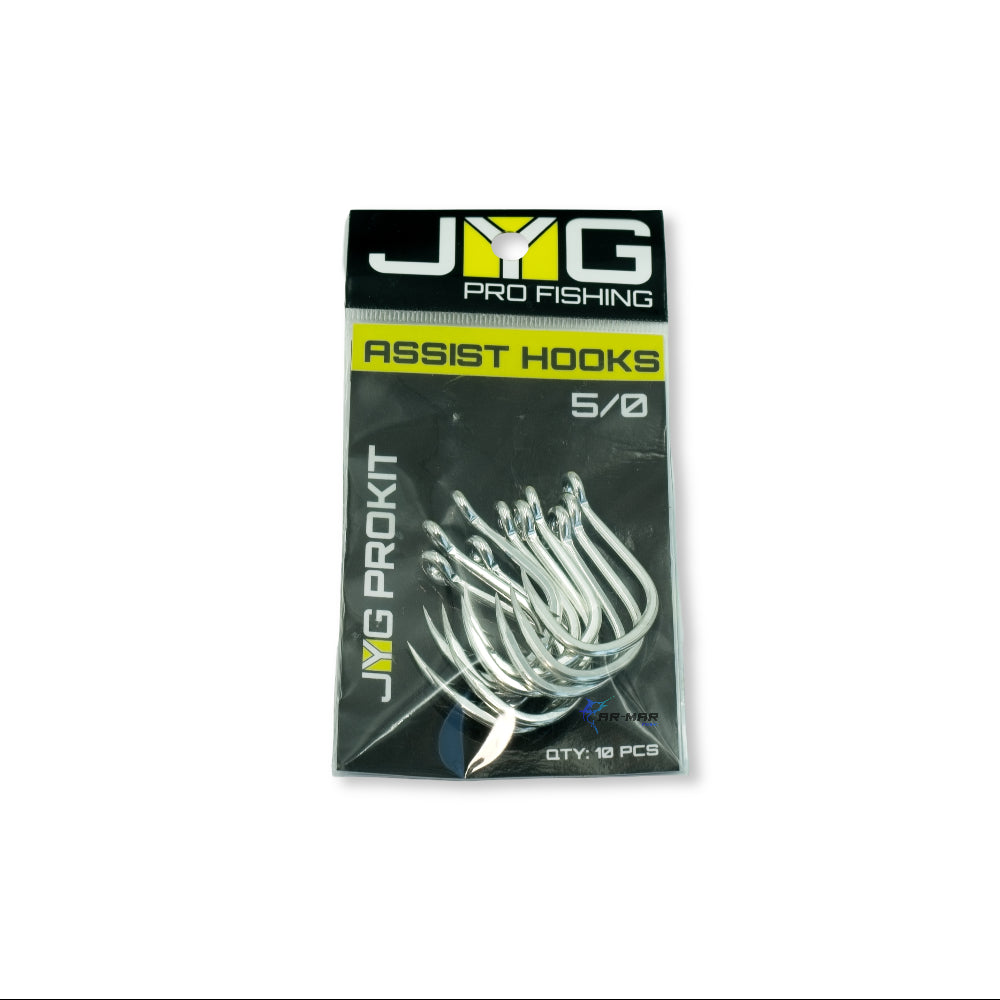 Anzuelos Jyg Pro Para Asistentes 5/0 10Pz