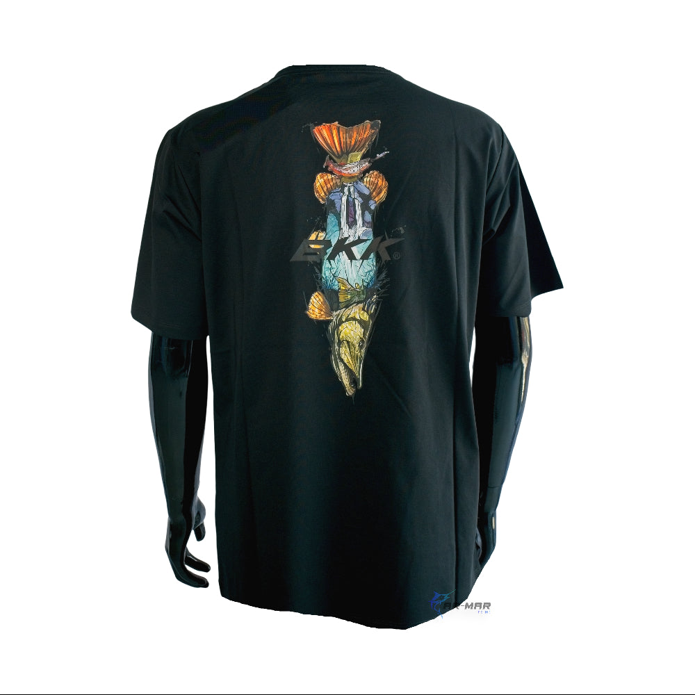 Bkk Short Sleeve Casual Shirt Brand Values Pike Black