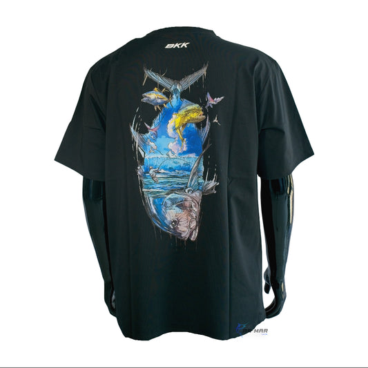 Bkk Short Sleeve Casual Shirt Brand Values GT Black