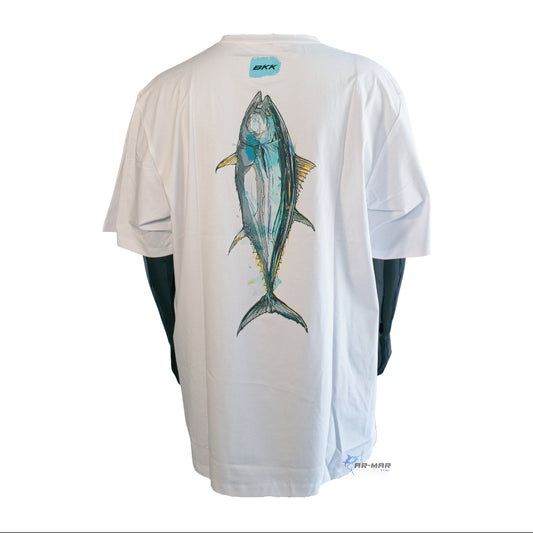 Bkk Short Sleeve Casual Shirt Tuna White