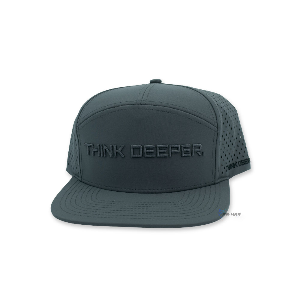 Gorra Jyg Pro Think Deep Dark Gray 7 Panel Snapback Hat