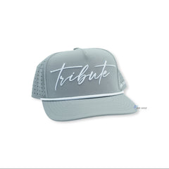 Gorra Jyg Pro Tribute White Rope Light Gray 5 Panel Snapback Hat