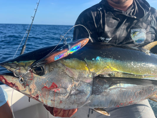 Señuelo Artesanal Monkey Stickbait Squid 19cm 3.5oz