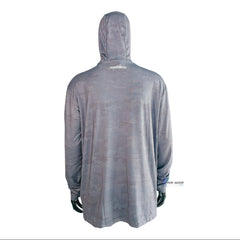 Jersey De Pesca Shimano Camuflaje Gris Oscuro