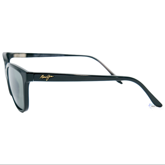 Lentes Maui Jim Grey Honi Shiny Black