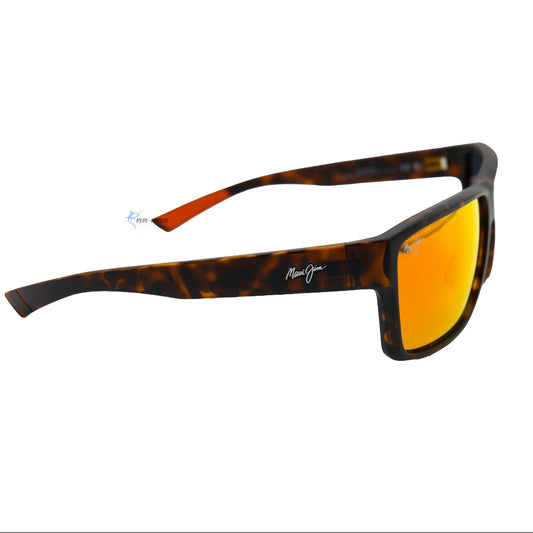 Lentes Maui Jim Hawaii Lava Uila Mtt D.Havana W/Orange