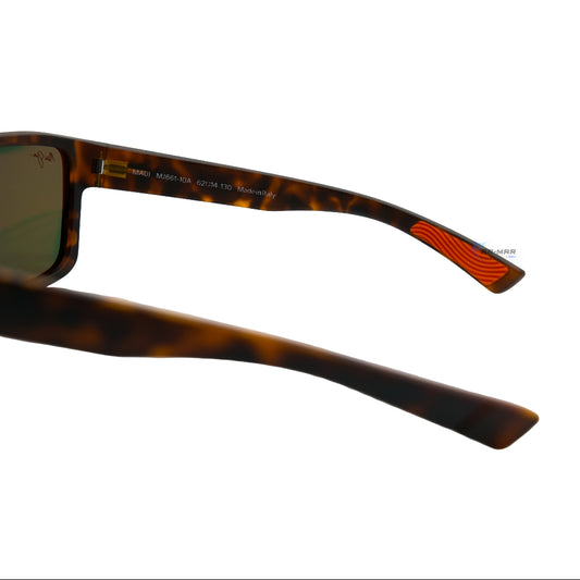 Lentes Maui Jim Hawaii Lava Uila Mtt D.Havana W/Orange