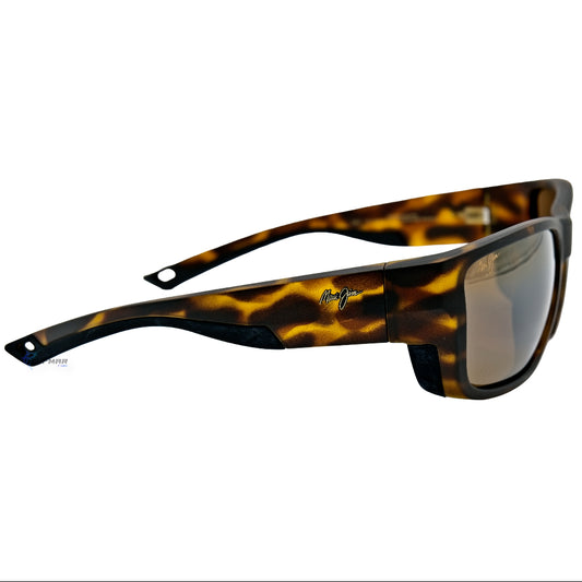 Lentes Maui Jim Hcl Amberjack Matte Tortoise With Black
