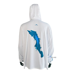 Marlini Capital Jersey Dri-Fit Baja Manga Larga Blanca Talla XL