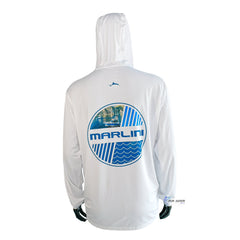 Marlini Capital Jersey Dri-Fit Logo Manga Larga Blanca Talla XL