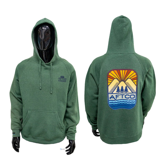 Sudadera Aftco Verde